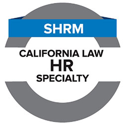 SHRM California Law HR Specialty